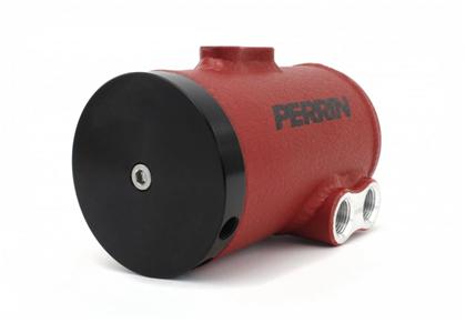 Perrin 08-14 Subaru WRX/STI Red Air Oil Separator