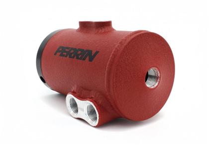 Perrin 02-14 Subaru WRX/STI with FMIC Red Air Oil Separator