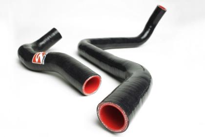 Skunk2 92-00 Honda Civic/93-97 Del Sol (Non DOHC VTEC) Radiator Hose Kit (Blk/Rd 2 Hose Kit)