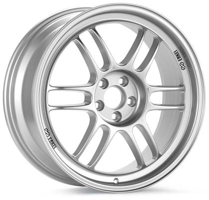 Enkei RPF1 15x8 4x100 28mm Offset 5 Hub Bore Silver Wheel - 11.64Lbs