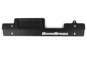 GrimmSpeed 02-07 Subaru Impreza/WRX / 04-07 STI Radiator Shroud w/Tool Tray - Black