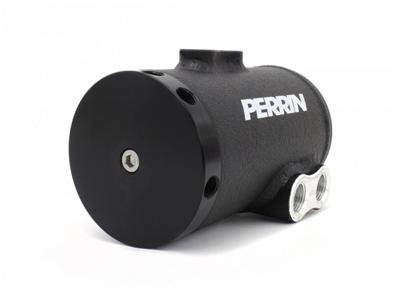 Perrin 02-14 Subaru WRX/STI with FMIC Black Air Oil Separator