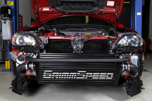 GrimmSpeed 2008-2014 Subaru STI Front Mount Intercooler Kit Black Core / Black Pipe