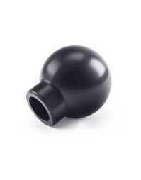 Killer B Round Shift Knob Black 6mt w/Rev Lockout