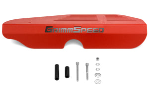 GrimmSpeed Subaru Alternator Cover Red