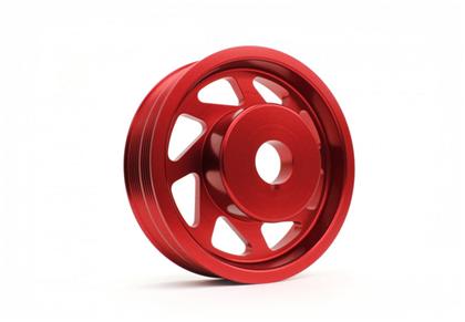 Perrin 93+ Impreza (WRX/STi) Crank Pulley - Red (w/AC)