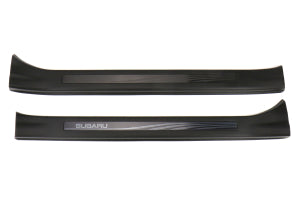 Subaru JDM S4 SporVita Black Etched Door Sills