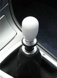 Killer B Type-R Shift Knob White 6mt w/Rev Lockout