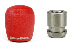 GrimmSpeed Stubby Shift Knob Stainless Steel Red w/ 5SPD Boot Retainer

Subaru 5MT Models (inc. 2002-2014 WRX)