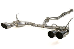 Invidia 2015+ Subaru WRX / STI Gemini/R400 Single Layer Quad Stainless Steel Tip Cat-Back Exhaust