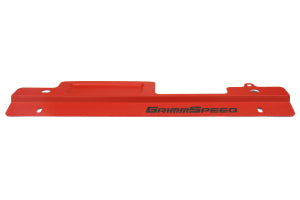 GrimmSpeed 02-07 Subaru Impreza/WRX / 04-07 STI Radiator Shroud w/Tool Tray - Red