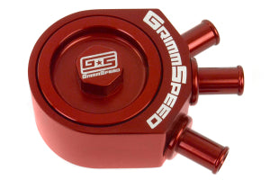 GrimmSpeed 02-07 WRX / 04-10+ STi RED Air Oil Separator