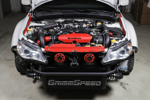 GrimmSpeed 2008-2014 Subaru WRX Front Mount Intercooler Kit Black Core / Black Pipe