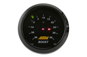 AEM 52mm Boost Digital Gauge -30-35psi