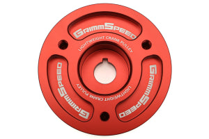 GrimmSpeed Subaru Red Lightweight Crank Pulley